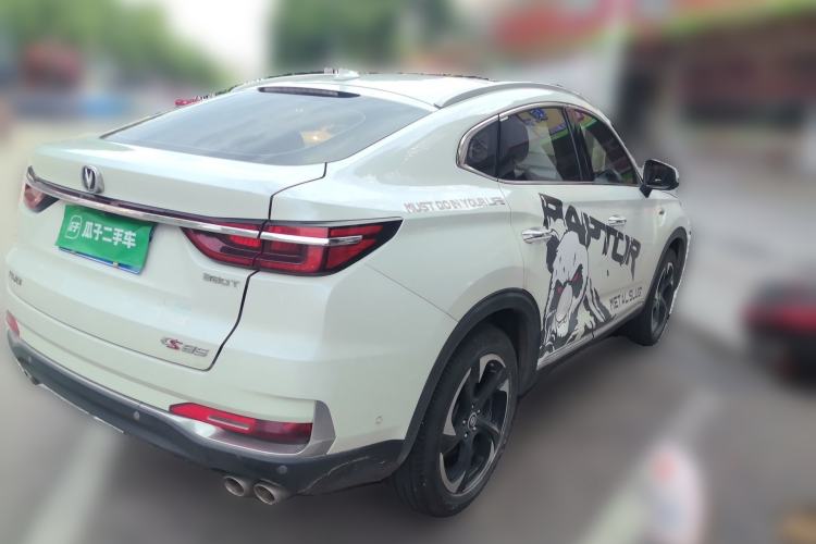 Used CHANGAN CS85 COUPE 2019 2.0T Automatic Luxury Edition China VI Standard Rear Right 45 Deg