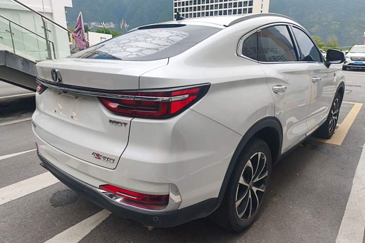 Used CHANGAN CS85 COUPE 2019 1.5T DCT Dynamic Version China VI Standard Rear Right 45 Deg