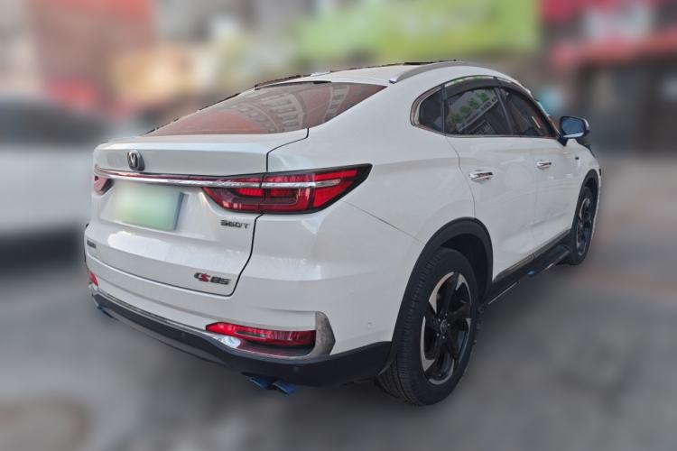 Used CHANGAN CS85 COUPE 2019 2.0T Automatic Luxury Edition China VI Standard Rear Right 45 Deg