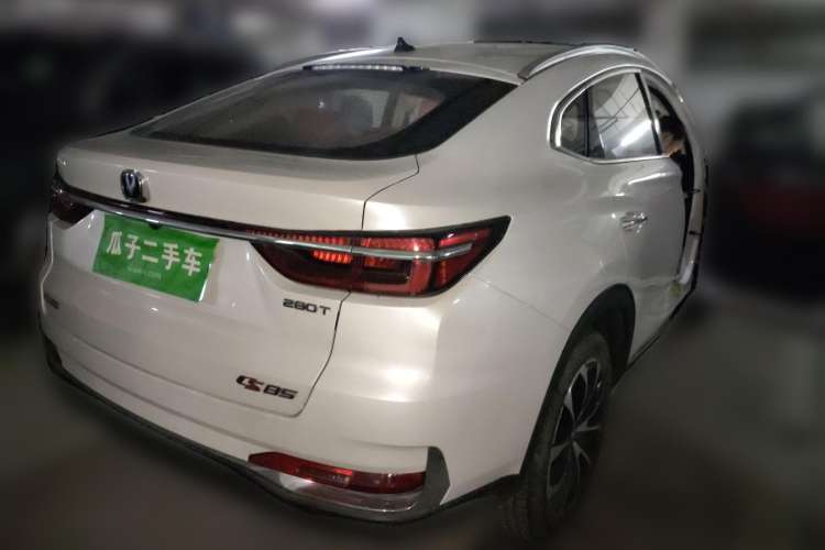 Used CHANGAN CS85 COUPE 2019 1.5T DCT Dynamic Version China VI Standard Rear Right 45 Deg
