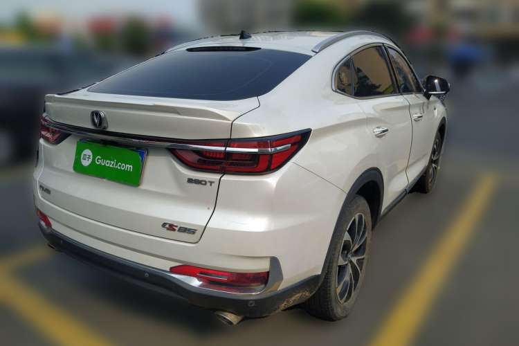 Used CHANGAN CS85 COUPE 2019 1.5T DCT Dynamic Version China VI Standard Rear Right 45 Deg
