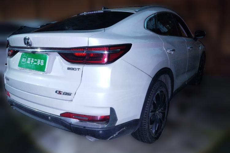 Used CHANGAN CS85 COUPE 2019 1.5T DCT Dynamic Version China VI Standard Rear Right 45 Deg