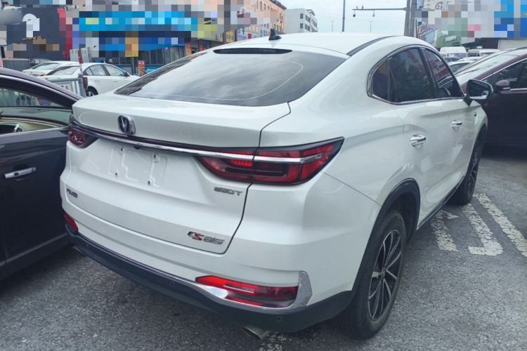 Used CHANGAN CS85 COUPE 2019 1.5T DCT Version China VI Standard Rear Right 45 Deg