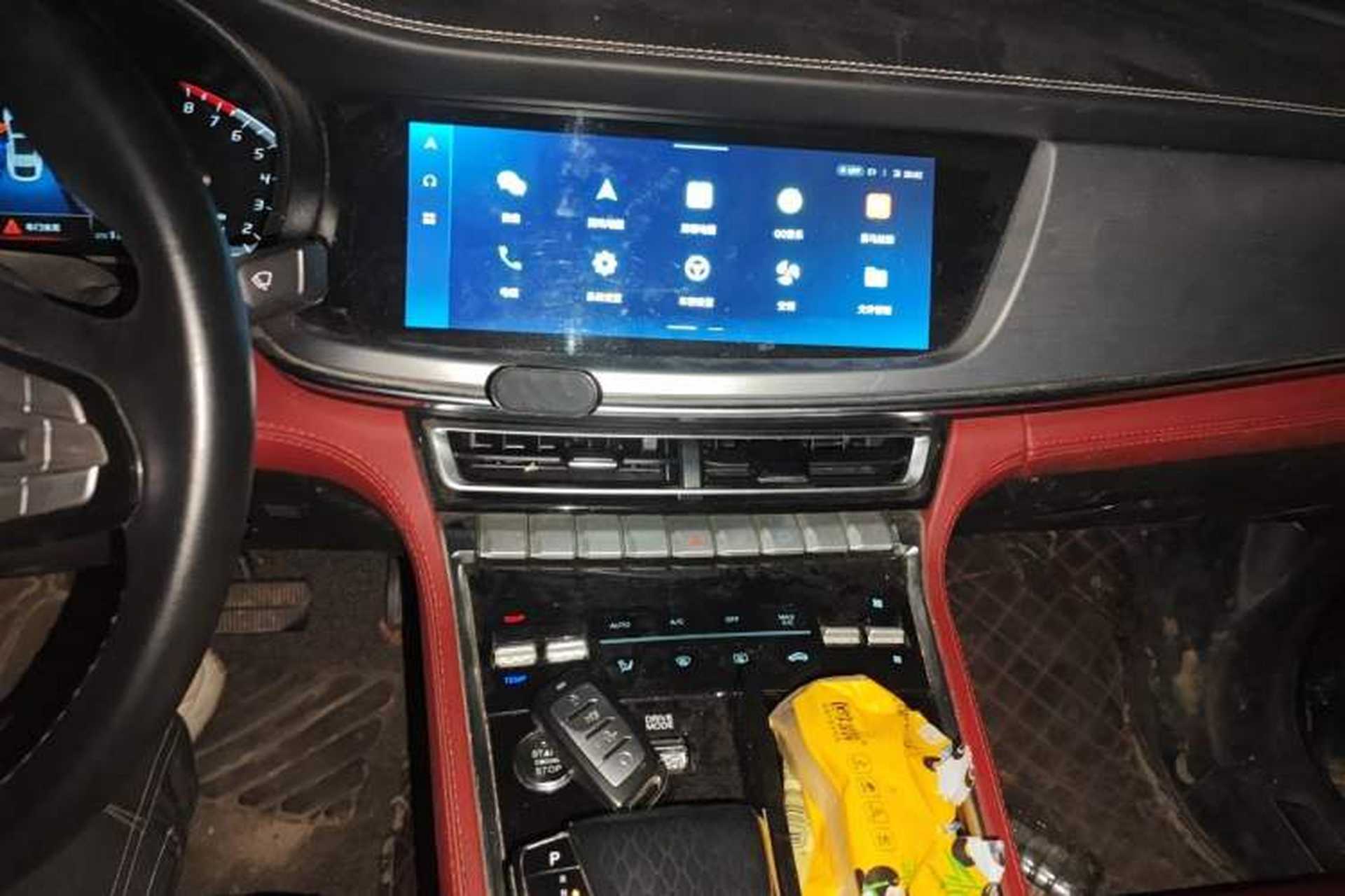 Used CHANGAN CS85 COUPE 2021 1.5T DCT Luxury Edition Audio And AC Panel