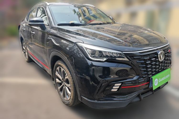 Used CHANGAN CS85 COUPE 2021 1.5T DCT Prestige Model Front Right 45 Deg