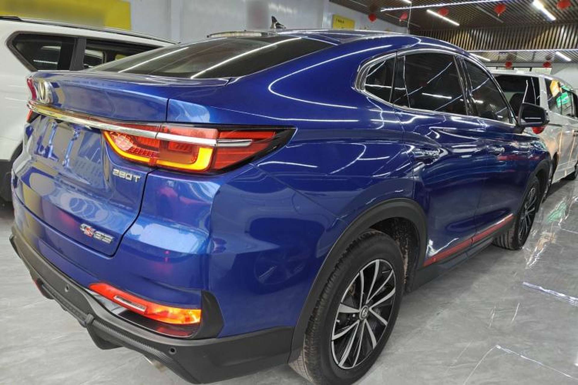 Used CHANGAN CS85 COUPE 2021 1.5T DCT Elite Edition Rear Right 45 Deg