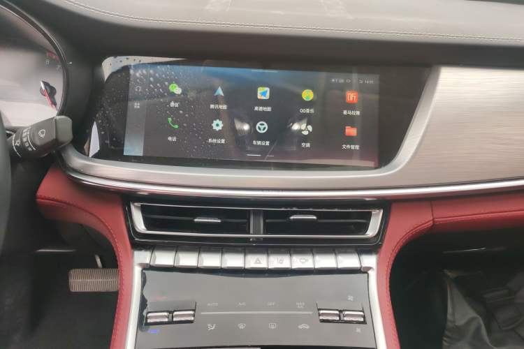 Used CHANGAN CS85 COUPE 2021 1.5T DCT Luxury Edition Audio And AC Panel