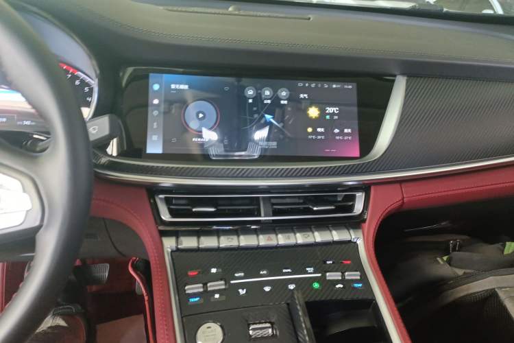 Used CHANGAN CS85 COUPE 2021 1.5T DCT Prestige Model Audio And AC Panel