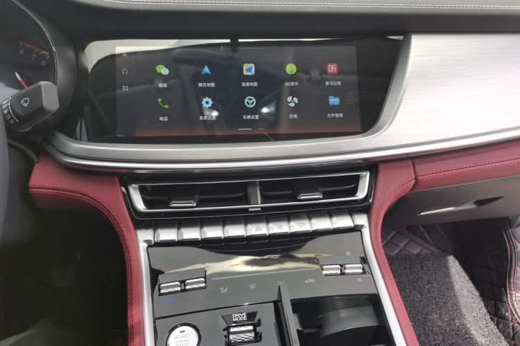 Used CHANGAN CS85 COUPE 2021 1.5T DCT Luxury Edition Audio And AC Panel