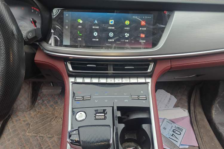 Used CHANGAN CS85 COUPE 2021 1.5T DCT Luxury Edition Audio And AC Panel