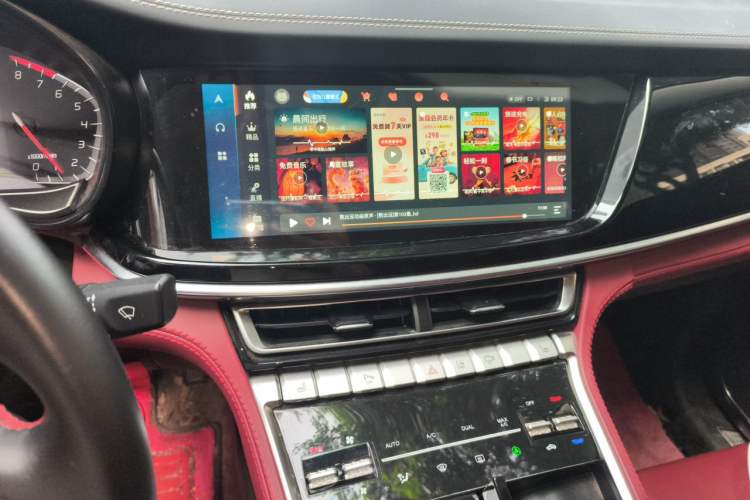 Used CHANGAN CS85 COUPE 2021 2.0T Automatic Luxury Version Audio And AC Panel