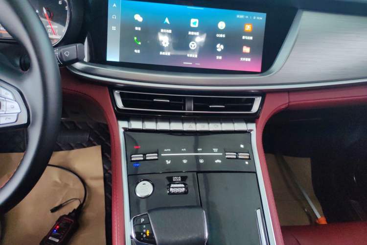 Used CHANGAN CS85 COUPE 2021 1.5T DCT Luxury Edition Audio And AC Panel