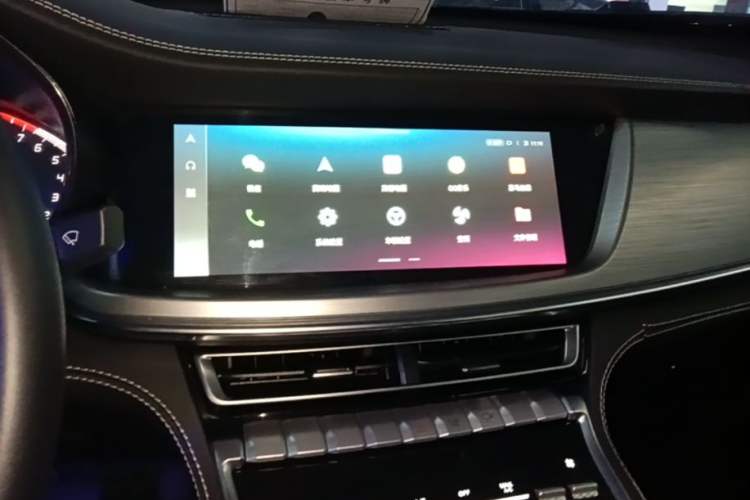 Used CHANGAN CS85 COUPE 2021 1.5T DCT Luxury Edition Audio And AC Panel