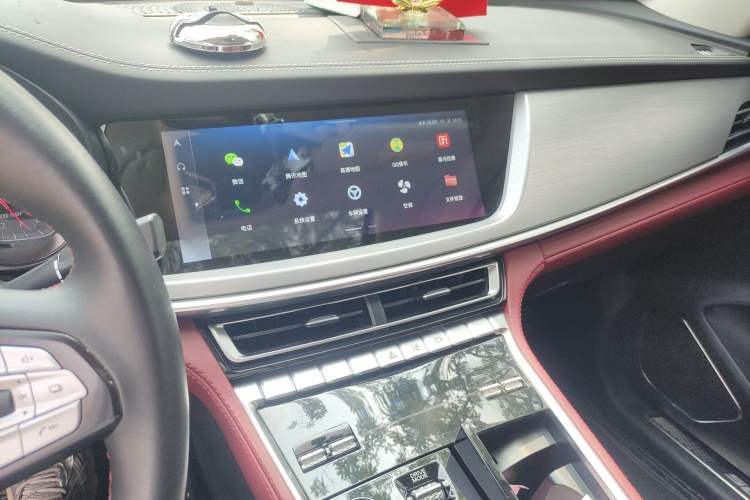 Used CHANGAN CS85 COUPE 2021 1.5T DCT Luxury Edition Audio And AC Panel