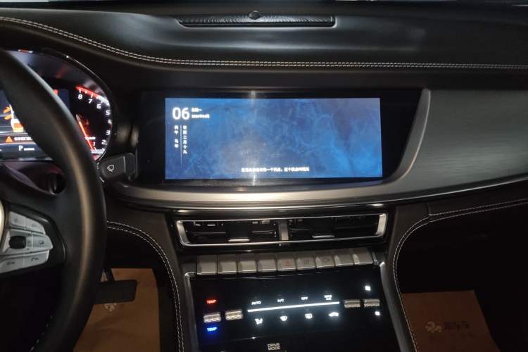 Used CHANGAN CS85 COUPE 2021 2.0T Automatic Luxury Version Audio And AC Panel