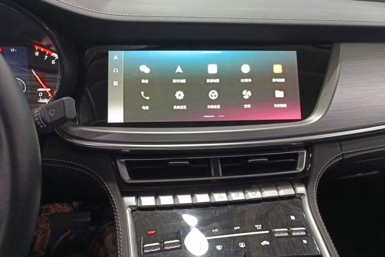 Used CHANGAN CS85 COUPE 2021 1.5T DCT Luxury Edition Audio And AC Panel