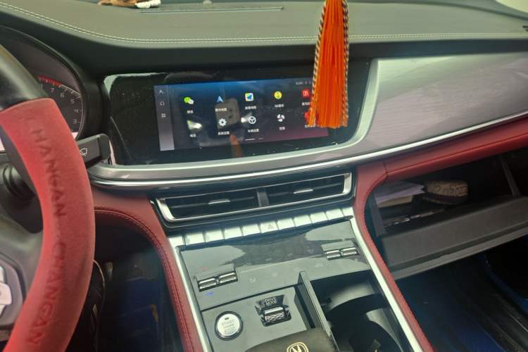 Used CHANGAN CS85 COUPE 2021 1.5T DCT Elite Edition Audio And AC Panel