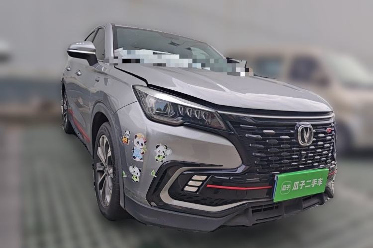 Used CHANGAN CS85 COUPE 2021 1.5T DCT Luxury Edition Front Right 45 Deg