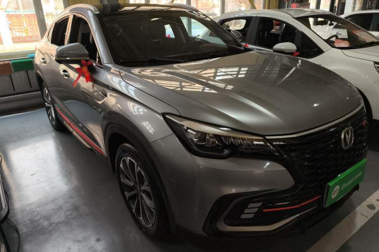 Used CHANGAN CS85 COUPE 2021 1.5T DCT Prestige Model Front Right 45 Deg