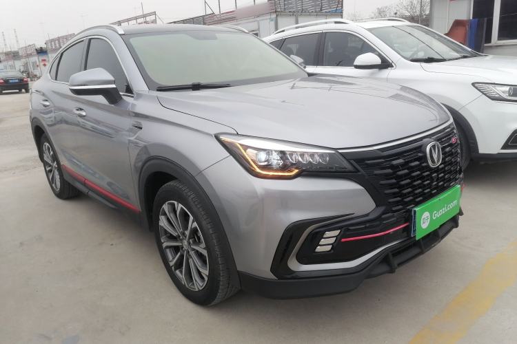 Used CHANGAN CS85 COUPE 2021 1.5T DCT Prestige Model Front Right 45 Deg