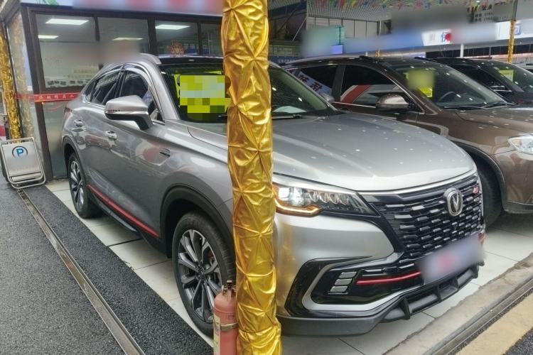 Used CHANGAN CS85 COUPE 2021 1.5T DCT Prestige Model Front Right 45 Deg