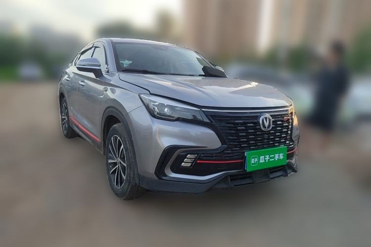 Used CHANGAN CS85 COUPE 2021 1.5T DCT Elite Edition Front Right 45 Deg