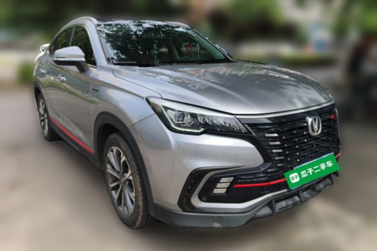 Used CHANGAN CS85 COUPE 2021 2.0T Automatic Prestige Edition Front Right 45 Deg
