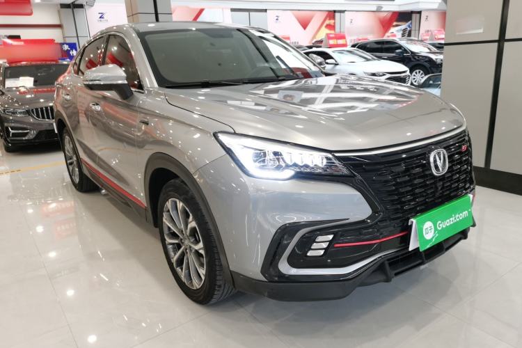Used CHANGAN CS85 COUPE 2021 2.0T Automatic Luxury Version Front Right 45 Deg