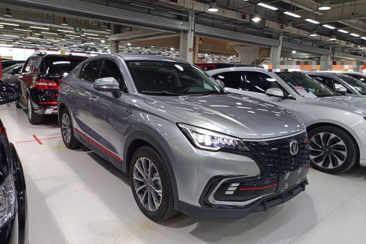 Used CHANGAN CS85 COUPE 2021 1.5T DCT Luxury Edition Front Right 45 Deg