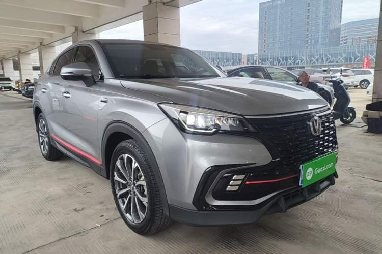 Used CHANGAN CS85 COUPE 2021 1.5T DCT Luxury Edition Front Right 45 Deg