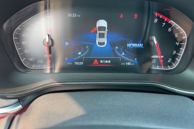 Used CHANGAN CS85 COUPE 2021 1.5T DCT Luxury Edition Odometer Close Up