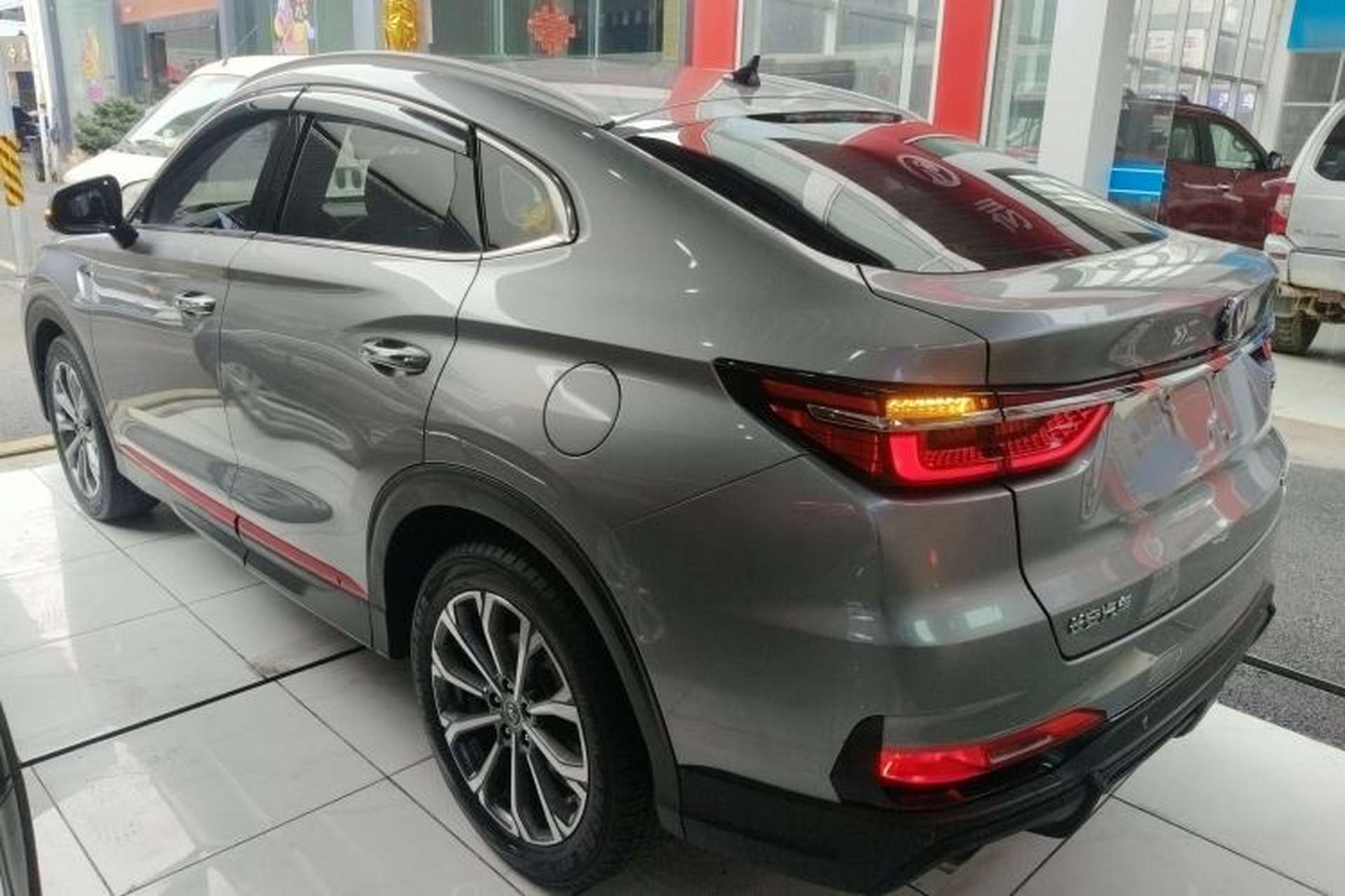 Used CHANGAN CS85 COUPE 2021 1.5T DCT Prestige Model Rear Left 45 Deg