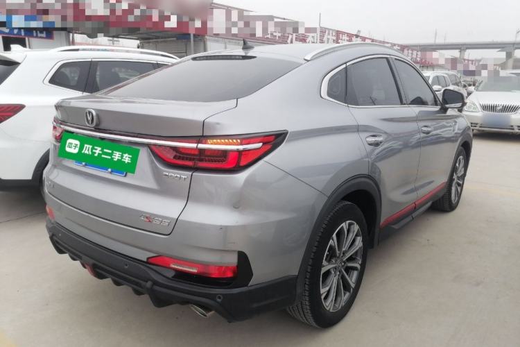 Used CHANGAN CS85 COUPE 2021 1.5T DCT Prestige Model Rear Right 45 Deg