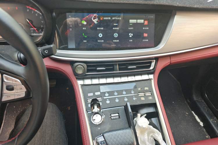 Used CHANGAN CS85 COUPE 2021 1.5T DCT Luxury Edition Audio And AC Panel
