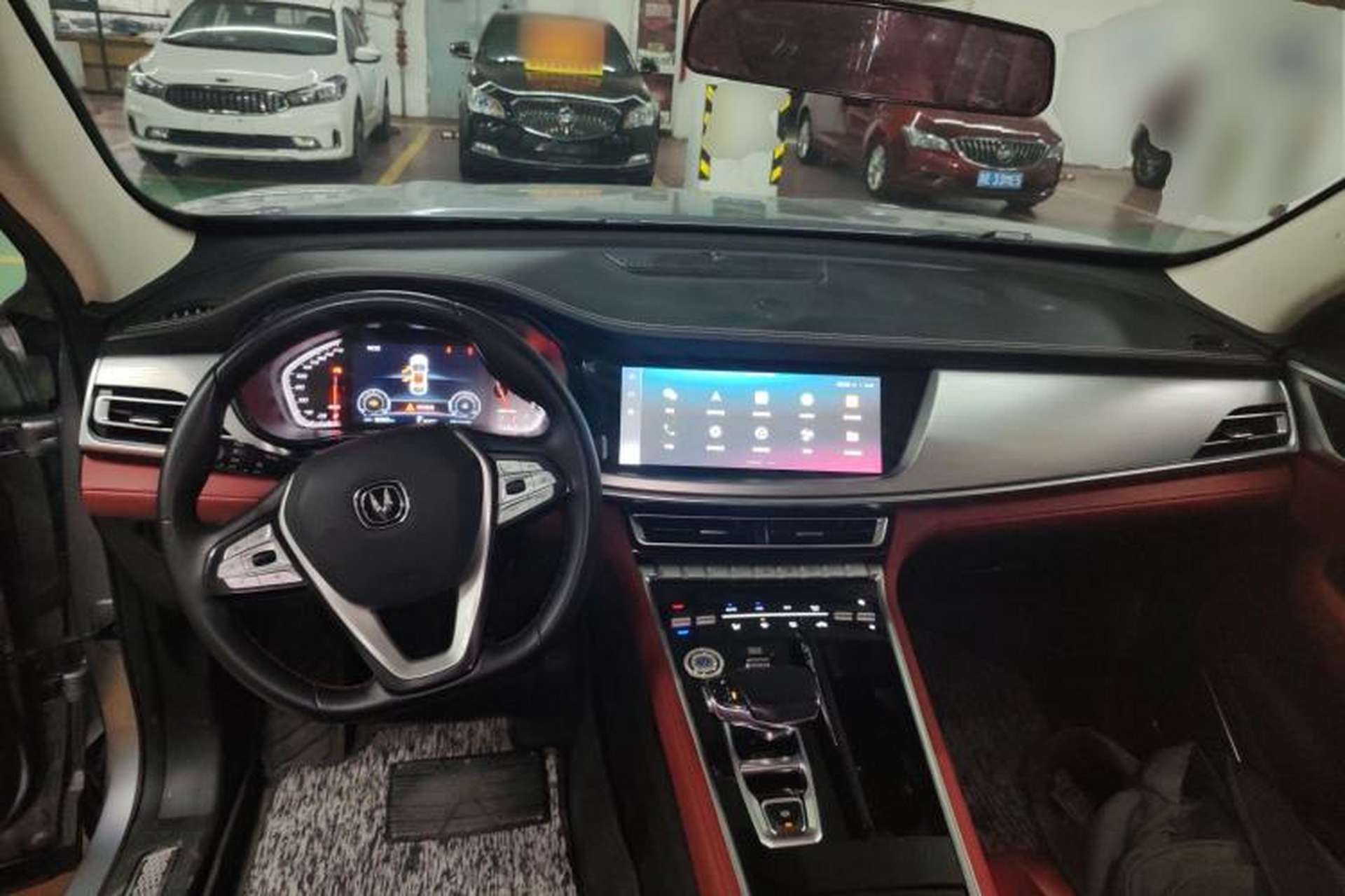 Used CHANGAN CS85 COUPE 2021 1.5T DCT Luxury Edition Center Console