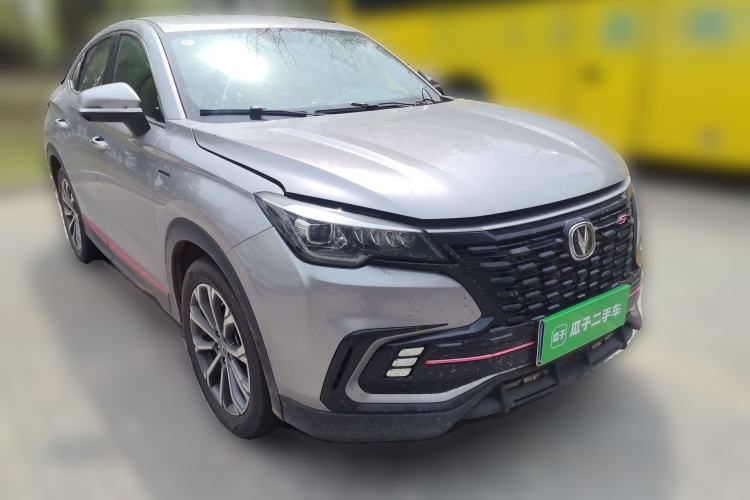 Used CHANGAN CS85 COUPE 2021 1.5T DCT Prestige Model Front Right 45 Deg