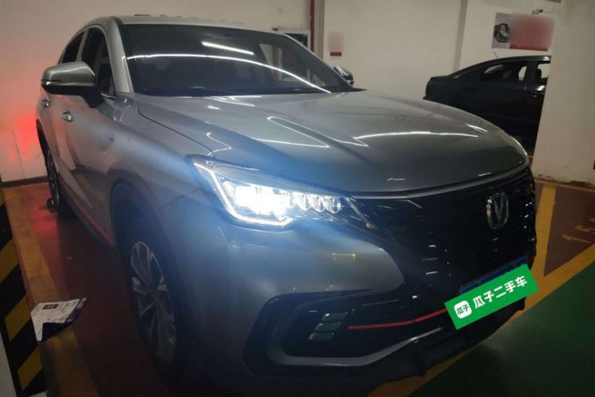 Used CHANGAN CS85 COUPE 2021 1.5T DCT Luxury Edition Front Right 45 Deg