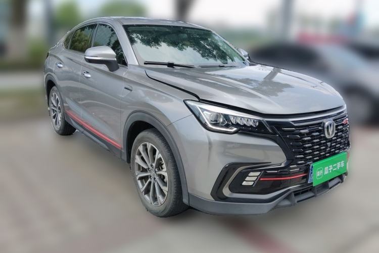 Used CHANGAN CS85 COUPE 2021 1.5T DCT Luxury Edition Front Right 45 Deg