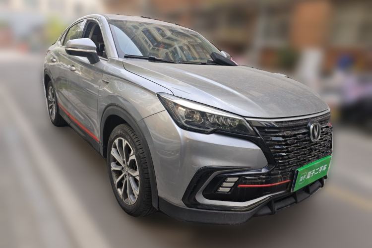 Used CHANGAN CS85 COUPE 2021 1.5T DCT Luxury Edition Front Right 45 Deg