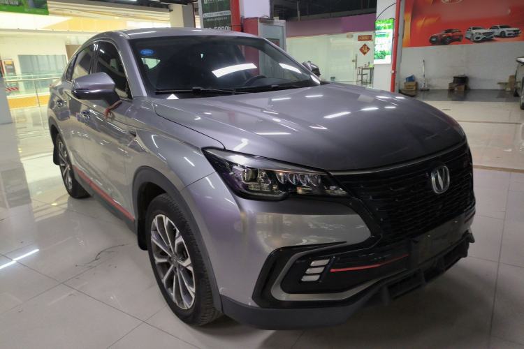 Used CHANGAN CS85 COUPE 2021 1.5T DCT Luxury Edition Front Right 45 Deg