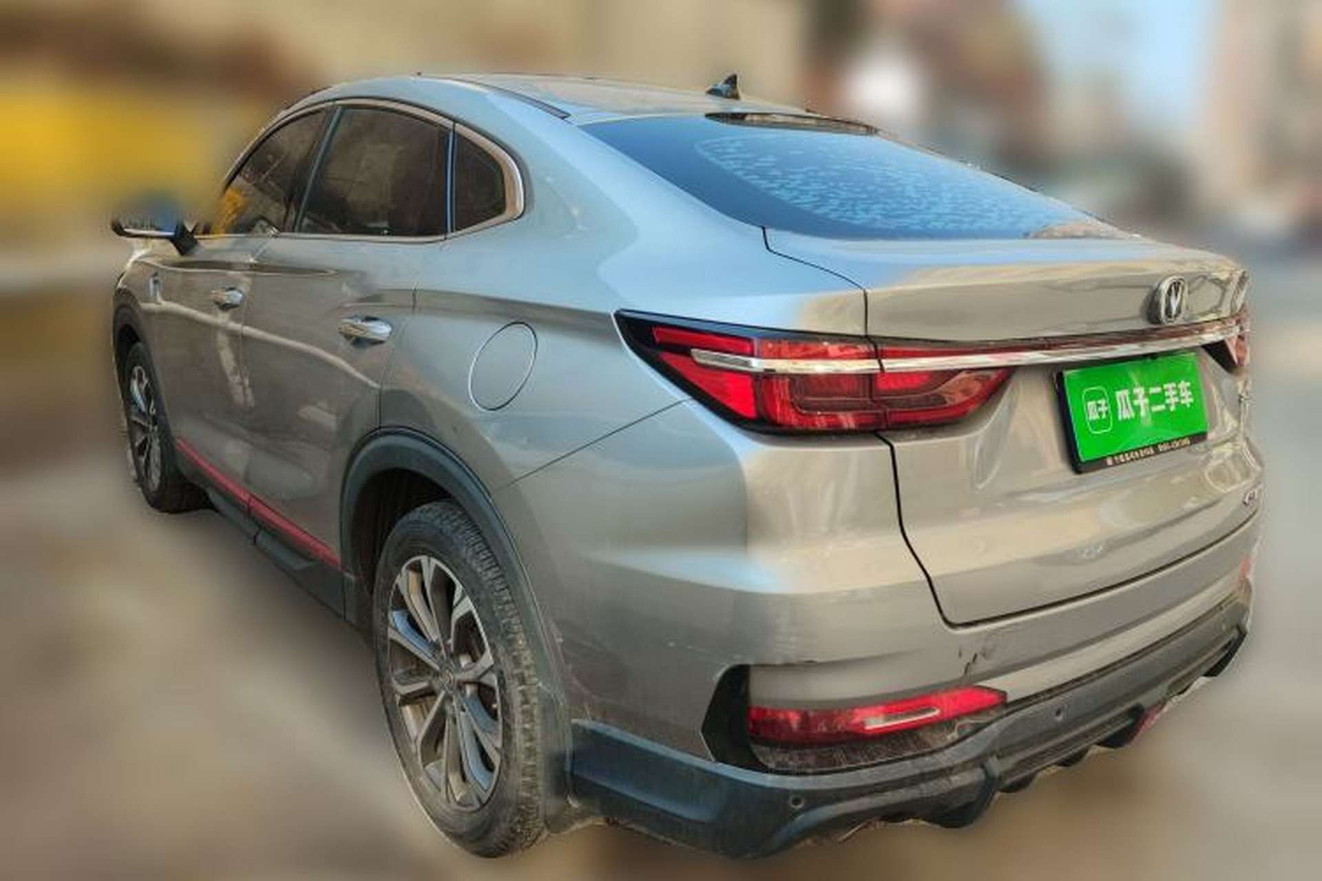 Used CHANGAN CS85 COUPE 2021 1.5T DCT Luxury Edition Rear Left 45 Deg