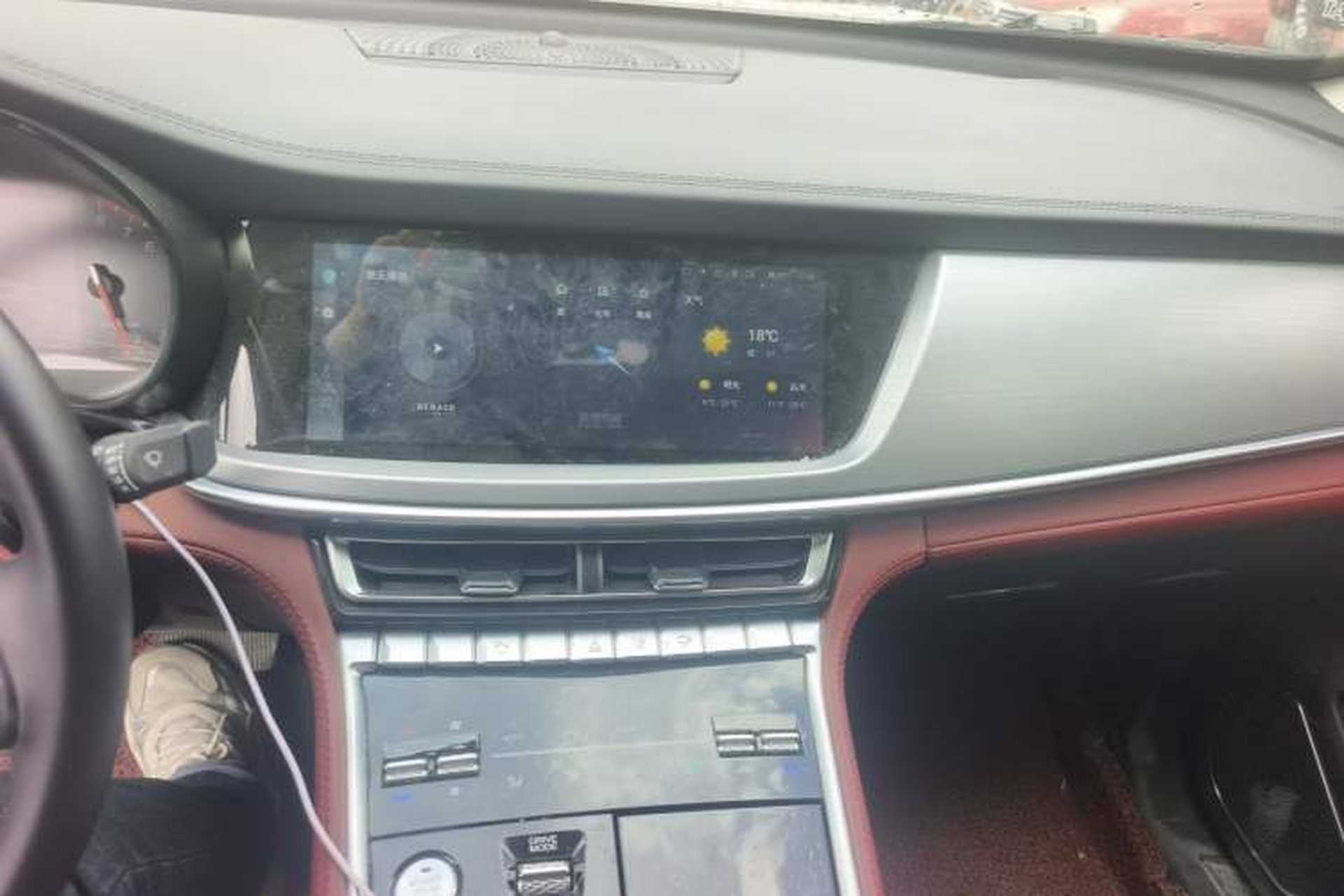 Used CHANGAN CS85 COUPE 2021 1.5T DCT Prestige Model Audio And AC Panel