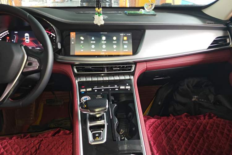 Used CHANGAN CS85 COUPE 2021 2.0T Automatic Luxury Version Audio And AC Panel