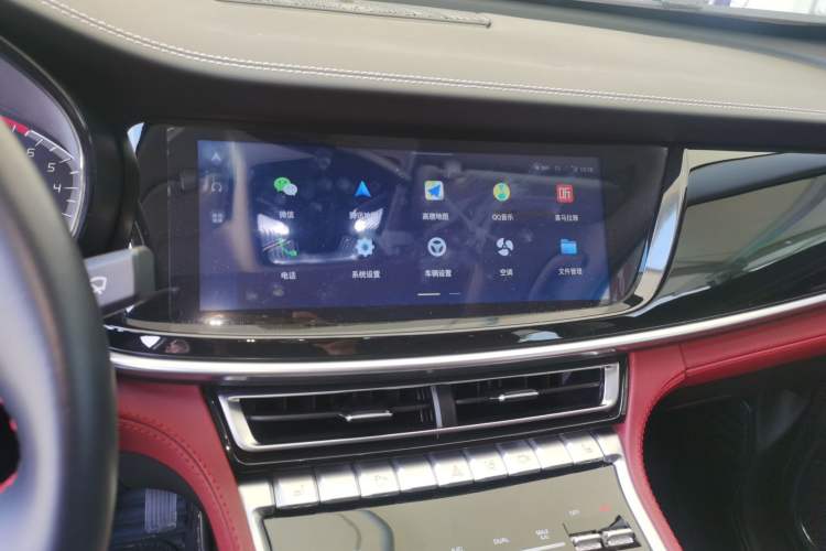 Used CHANGAN CS85 COUPE 2021 2.0T Automatic Prestige Edition Audio And AC Panel