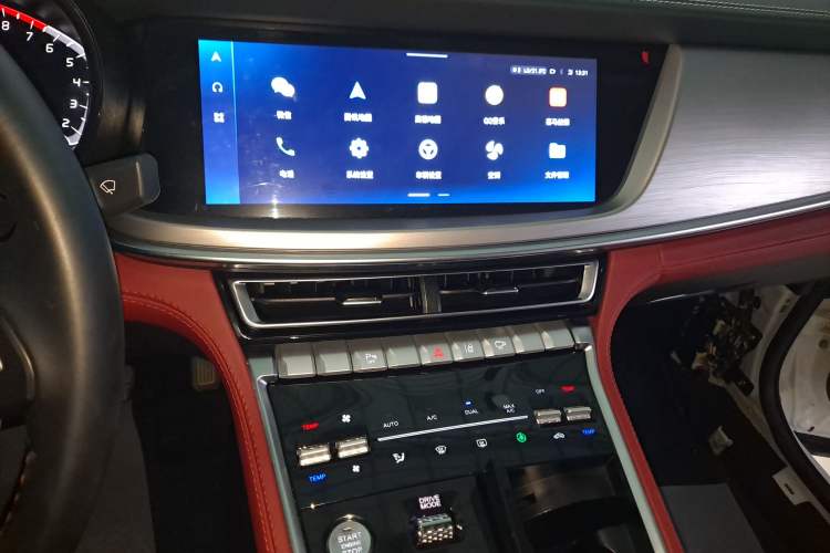 Used CHANGAN CS85 COUPE 2021 1.5T DCT Prestige Model Audio And AC Panel