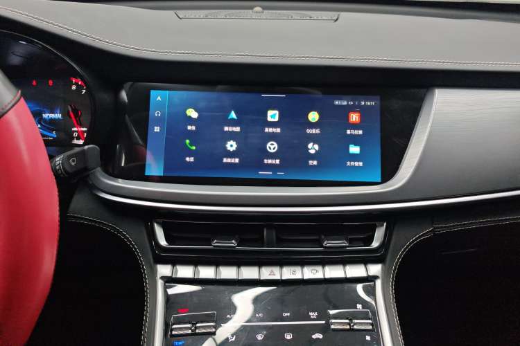 Used CHANGAN CS85 COUPE 2021 1.5T DCT Luxury Edition Audio And AC Panel