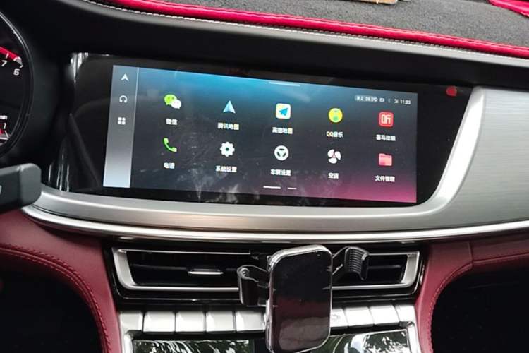 Used CHANGAN CS85 COUPE 2021 1.5T DCT Luxury Edition Audio And AC Panel