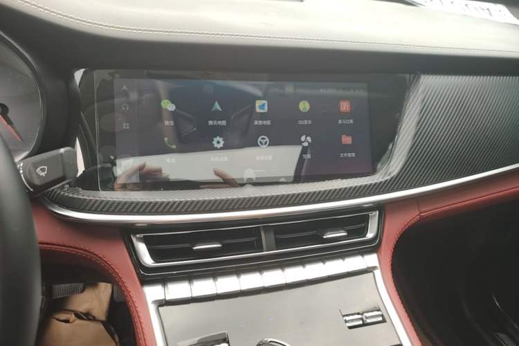 Used CHANGAN CS85 COUPE 2021 1.5T DCT Luxury Edition Audio And AC Panel