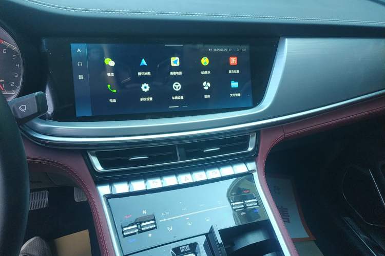 Used CHANGAN CS85 COUPE 2021 1.5T DCT Prestige Model Audio And AC Panel