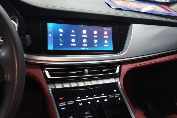 Used CHANGAN CS85 COUPE 2021 1.5T DCT Elite Edition Audio And AC Panel